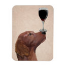 Sök efter rött vin magneter Hund