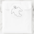 Sök efter spökat hus klistermärken Happy halloween