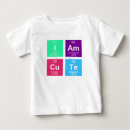Sök efter vetenskap bebis tshirts Söt