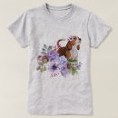 Sök efter watercolor flowers tshirts Vattenfärg