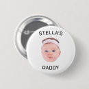 Sök efter baby photo runda knappar Foto