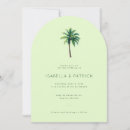 Sök efter palmtree inbjudningar Minimalistisk