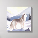 Sök efter husky konst Vattenfärg