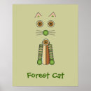 Sök efter abstrakt katt posters Illustration