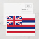 Sök efter hawaii flagga vykort Hawaiian