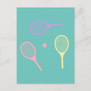 Sök efter racket vykort Tennis
