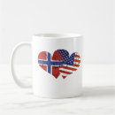 Sök efter norrman kaffemuggar Flagga