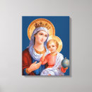 Sök efter jungfruliga canvastryck Madonna