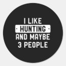 Sök efter jakt klistermärken Roligt