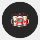Sök efter kanadensare klistermärken Flagga
