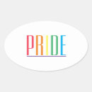 Sök efter pride ovala klistermärken Regnbåge