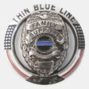 Sök efter snuten polis klistermärken Verkställighet