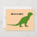 Sök efter dinosaur vykort Grönt