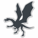 Sök efter fantasy klistermärken Svart