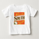Sök efter södra bebis tshirts Reseaffisch för vintage stil