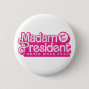 Sök efter ordförande knappar Madam president