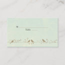 Sök efter fåglar bröllop bröllop placeringskort Platskort