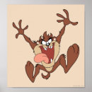 Sök efter looney tunes posters Tasmaniskt djävulen