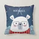 Sök efter polar björn kuddar Söt