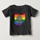Sök efter gay pride bebis tshirts Jämlikhet