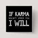 Sök efter karma knappar Sarkastisk