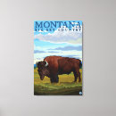 Sök efter lykta canvastryck Montana