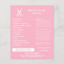 Sök efter frisör reklamblad Sax