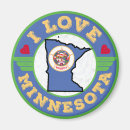 Sök efter minnesota magneter Flagga
