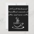 Sök efter kaffe 11x14 inbjudningar Koffein