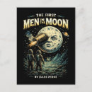 Sök efter jules verne vykort Måne