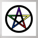 Sök efter wiccans konst Pentagram