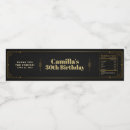 Sök efter 1920 presentpåsar för vinflaskor Svart och guld