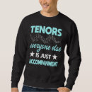 Sök efter tenor tröjor Sångare