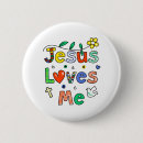 Sök efter jesus älskar dig knappar För alla