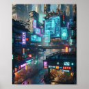 Sök efter metropolis konst Cyberpunk