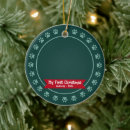 Sök efter valp hund julgransprydnader Äta