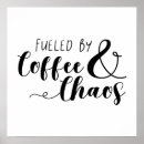 Sök efter kaos posters Kaffe