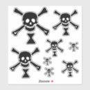 Sök efter pirat flagga klistermärken Halloween