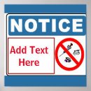 Sök efter droger posters Tecken