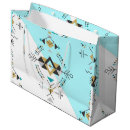 Sök efter svart turkos presentpåsar Geometrisk