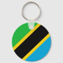 Sök efter tanzania nyckelringar Flagga