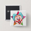Sök efter clown knappar Rolig