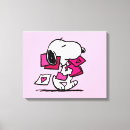 Sök efter alla hjärtans dag canvastryck Charles schulz