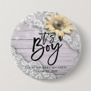 Sök efter solros knappar Baby shower