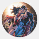 Sök efter variant klistermärken Superman kvinnusuppkyss