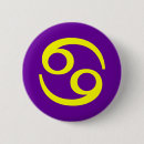 Sök efter cancer knappar Zodiak