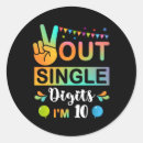 Sök efter siffror klistermärken Fred