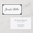 Sök efter motiv visitkort Enkel