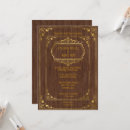 Sök efter barnwood inbjudningar Elegant
