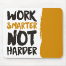 Sök efter hård arbetare musmattor Citat